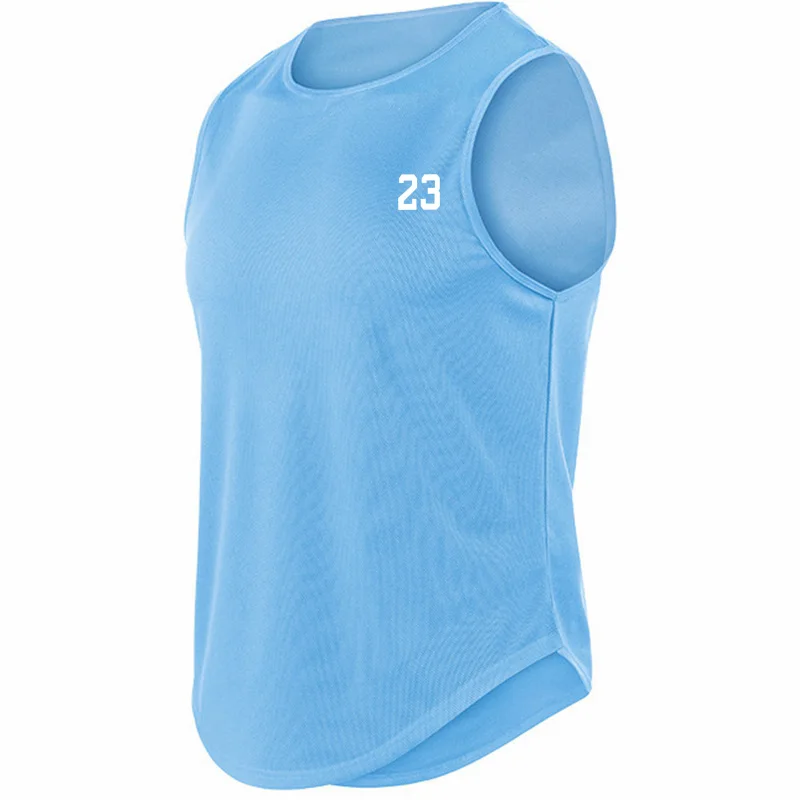 2024 Newest Summer Gym Vest High Quality Mesh Shirt Sleeveless T-shirts Men Tank Tops Basketball Running Fitness Sports Vest Men