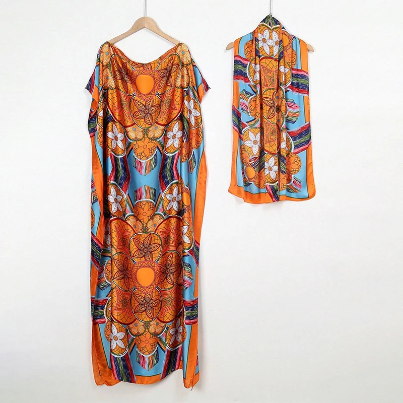 Middle Eastern Women And Clothing, Muslim Robe, Malay Indonesian Dress  Printed Sleeveless Elegant Robe