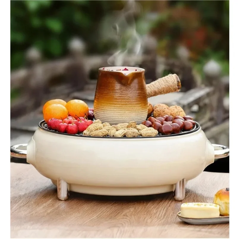 

2026 Autumn and Winter Home Fireplace Set Smokeless Multifunctional Grill Outdoor Party Charcoal BBQ Dual-Purpose Stove