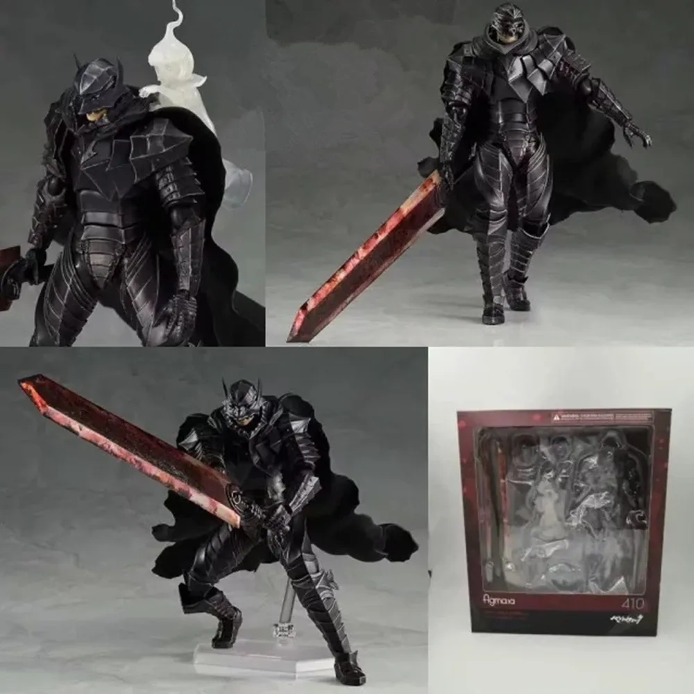 

Figma 410 Black Swordman Collectible Action Figure Model Doll Decoration Toy