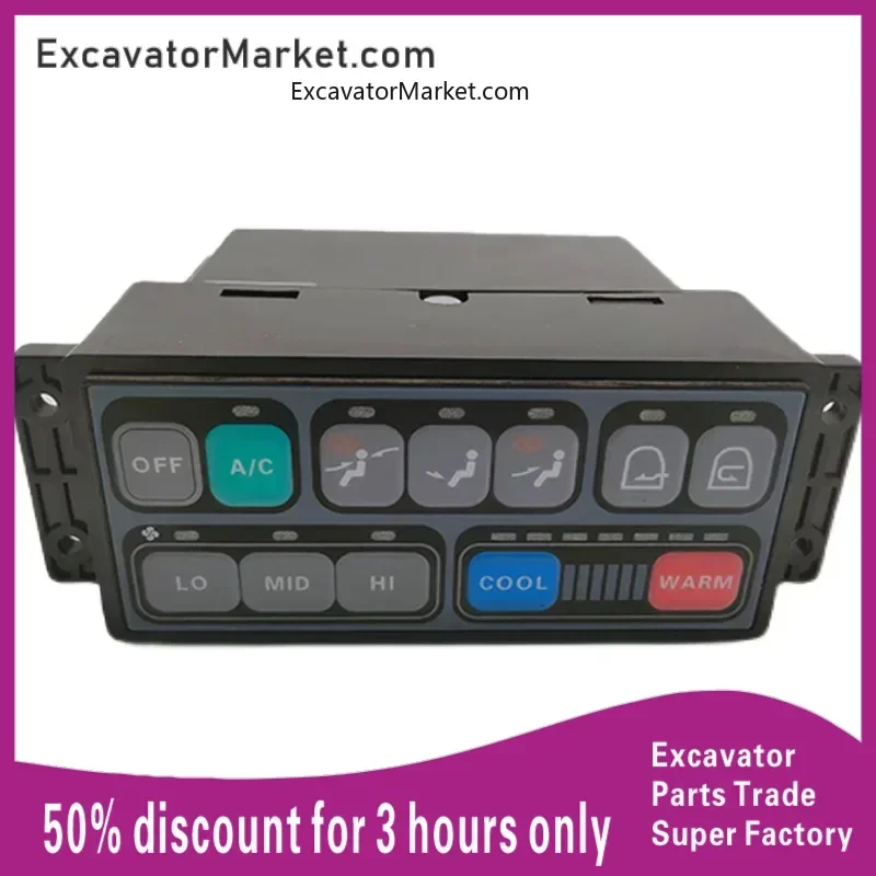 

Excavator Spare Excavator accessories Daewoo Doosan dh Dx 80 130-5-7-9 Air conditioning controller panel switch button