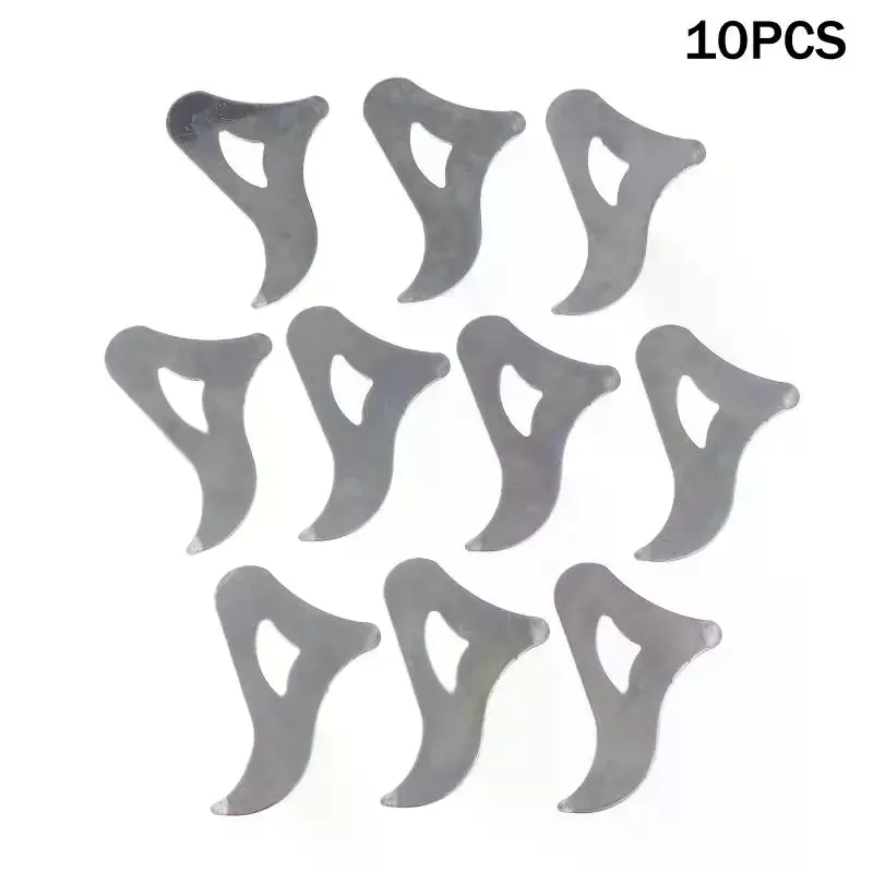 10Pcs Professional Stainless Steel Nut Opener Meticulous Craftsmanship Macadamia Tool Stainless Steel Nut Opener