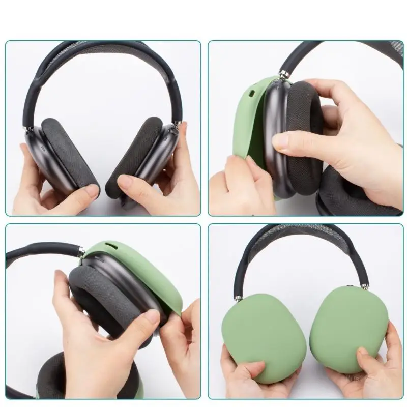 For Wireless Earphone Smart Protective Cover Soft Silicone Case Against Falling And Scratching Earphone Accessories