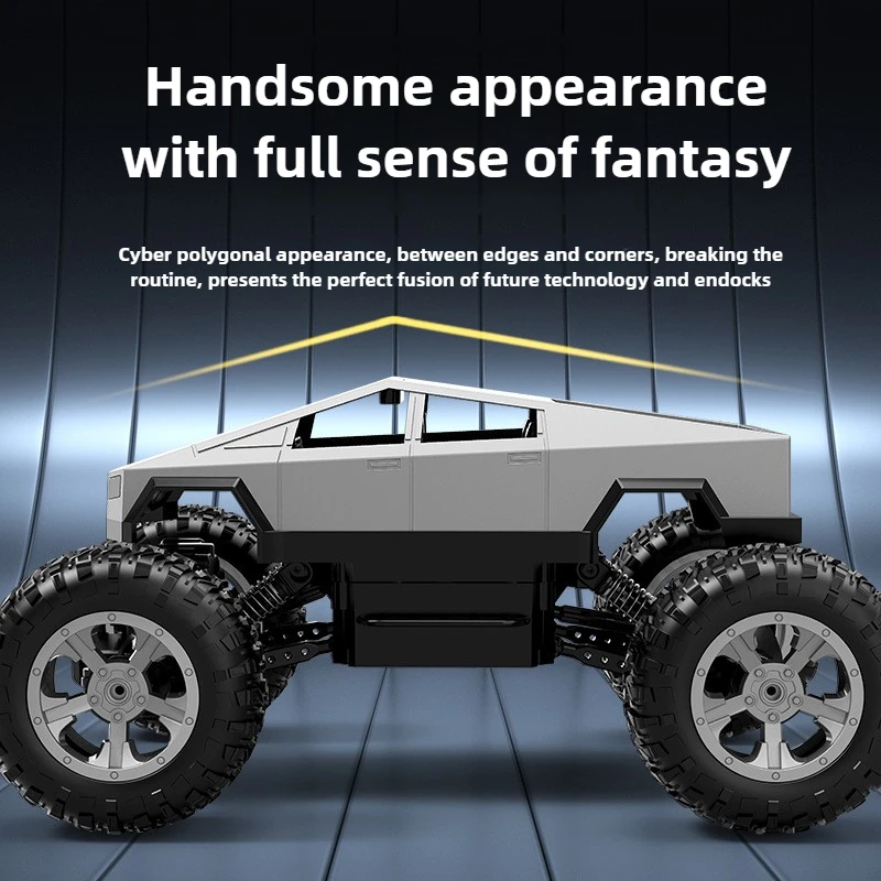 Kawaii Spielzeugauto, lustiges Geschenk: 1:16, vollständiger 4WD-Rc-Truck, ferngesteuertes Auto, Bigfoot-Offroad-Rc-Autos, Monster-Truck, Spielzeug für Kinder
