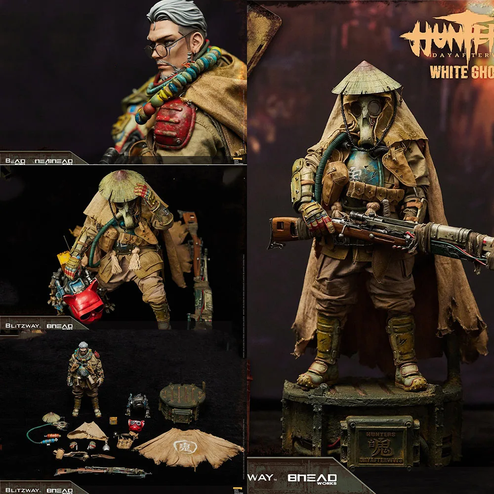 

Blitzway BW-UMS 11801 1/6 Scale HUNTERS DAY AFTER World War III White Ghost Full Set 12 inches Male Solider Action Figure Model