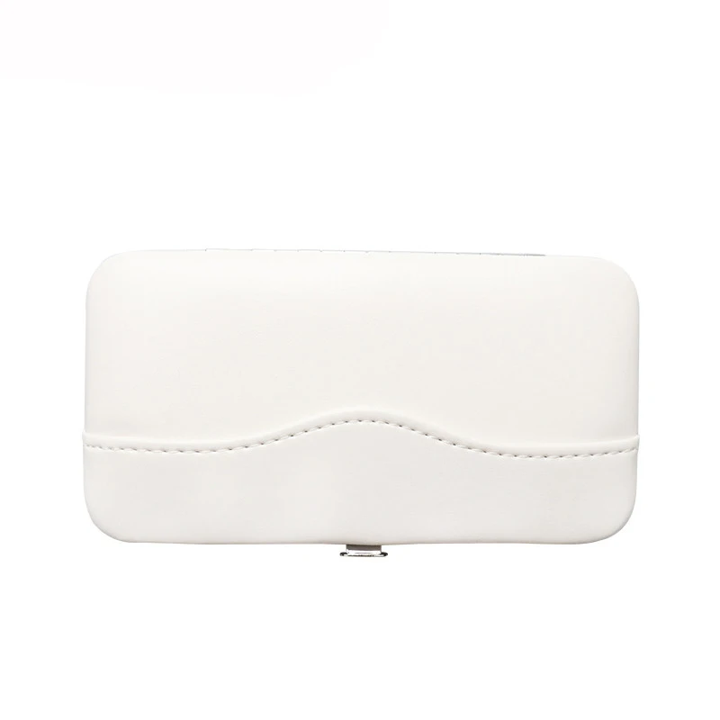 1 stücke Wimpern Verlängerung Pinzette Lagerung Tasche Leder Reise Tragbare Organizer Fall Wimpern Verlängerung Liefert Make-Up-Tools – Detail 9