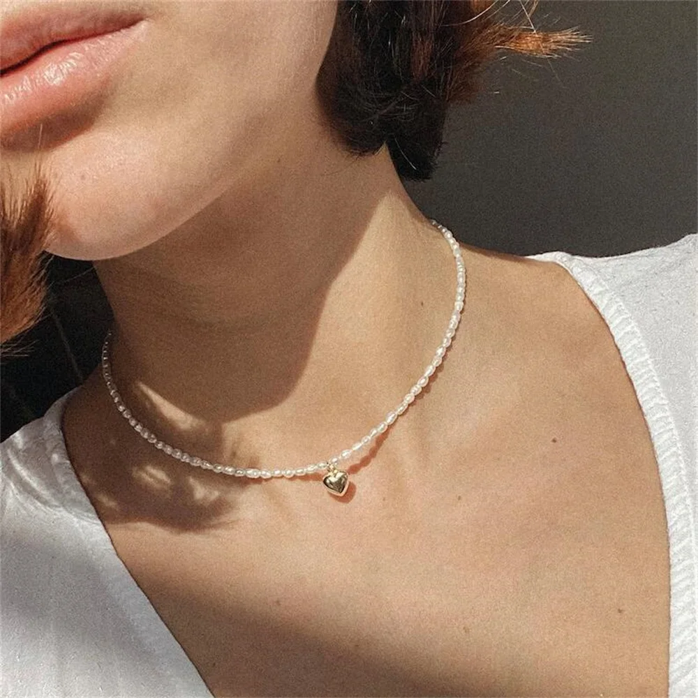 Summer Fashion Multilayer Handmade Mixed Chain for Woman Bohemian Necklaces Water Droplet Crystal Pendant Jewelry Gift 2023 New