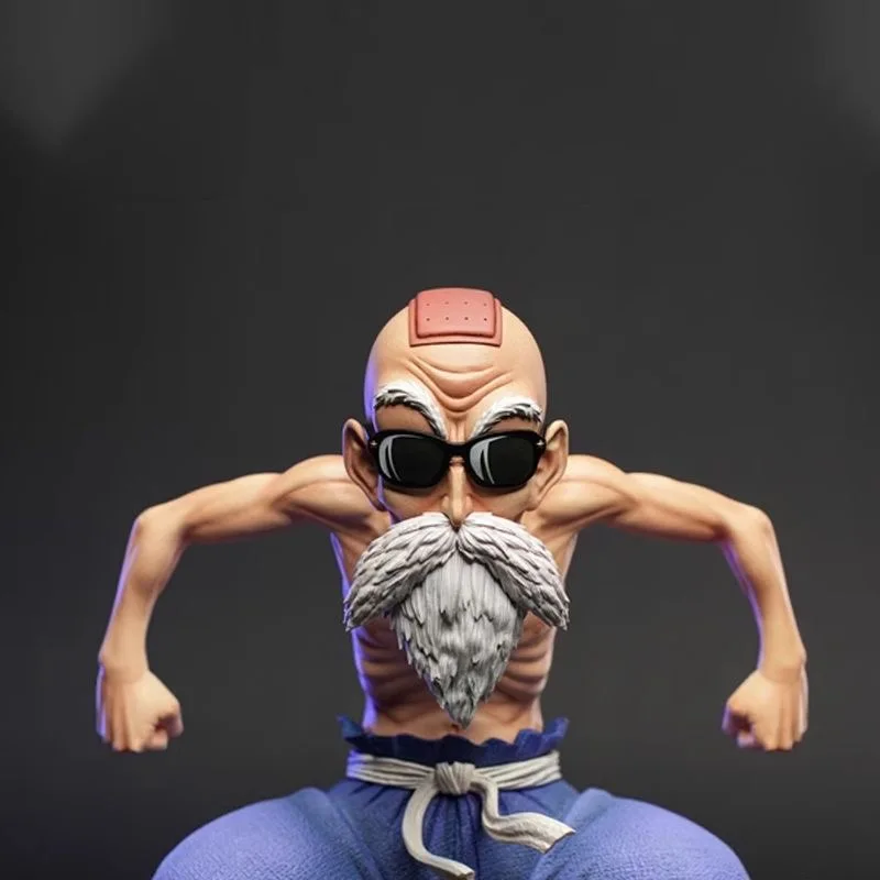 18cm/7in Anime Dragon Ball Z Figure Master Roshi Figure Collection Statue