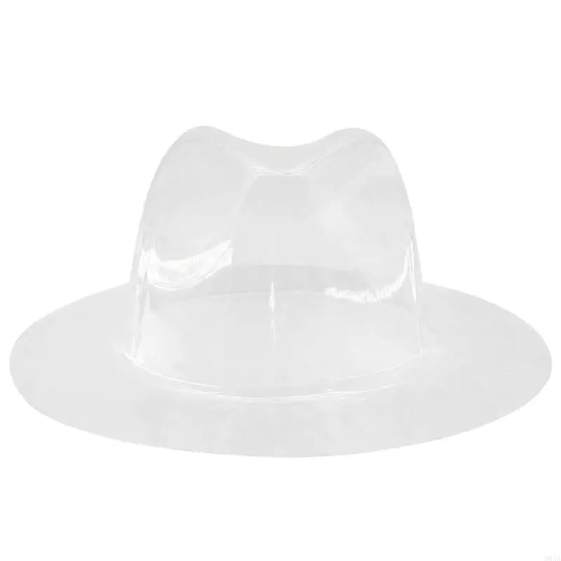 Plastic Hat Keeper with Molded PVC Support for Hat Storage, Retail Display Tables and Travel Packing Needs 964A