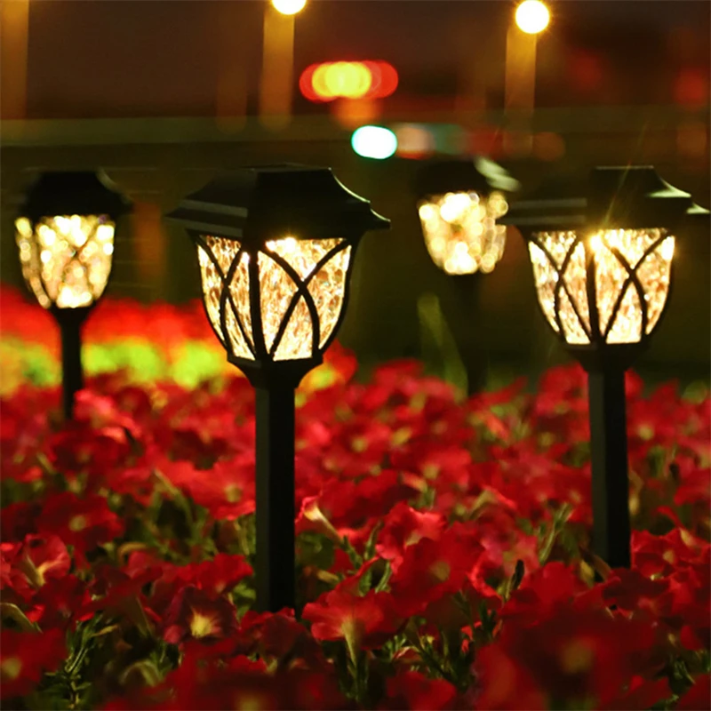 

2pcs Solar Pathway Lights LED Outdoor Landscape Path Lamp Waterproof Solar Garden Lights for Yard Garden Walkway Patio Driveway