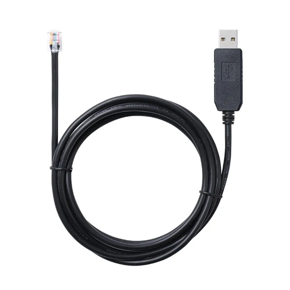 Console Communication Cable FTDI USB RS232 to RJ12 6P6C Serial Debug Cable for Dyness A48100 B48100 B51100 Lithium Battey