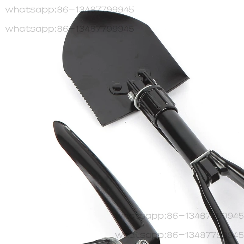 F08N 다기능 접이식 군용 삽 도시 야외 캠핑 도구 삽 트럭 백업용