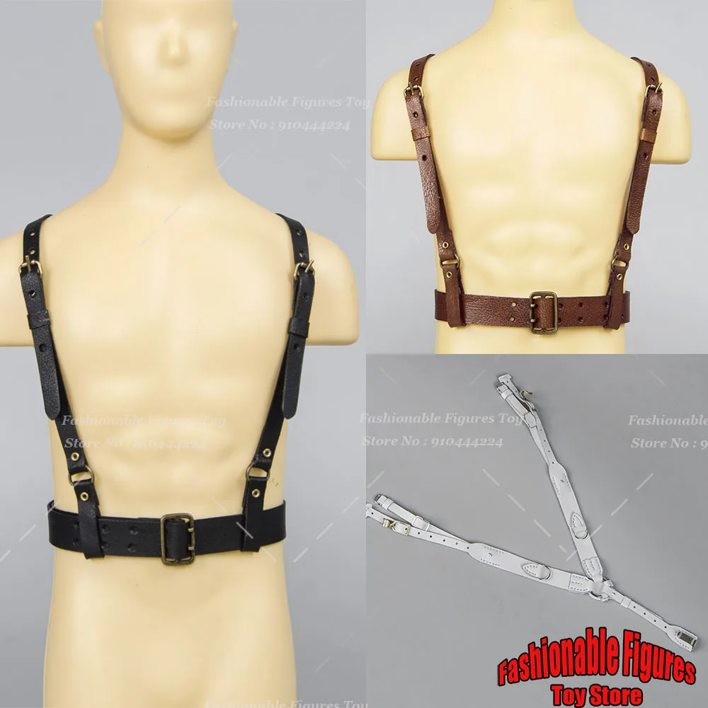 BROWN ART 1/6 Male Soldier Armed Strap Shoulder Strap Y Strap Belt Clothes Accessory Fit 12Inch Action Figure Dolls