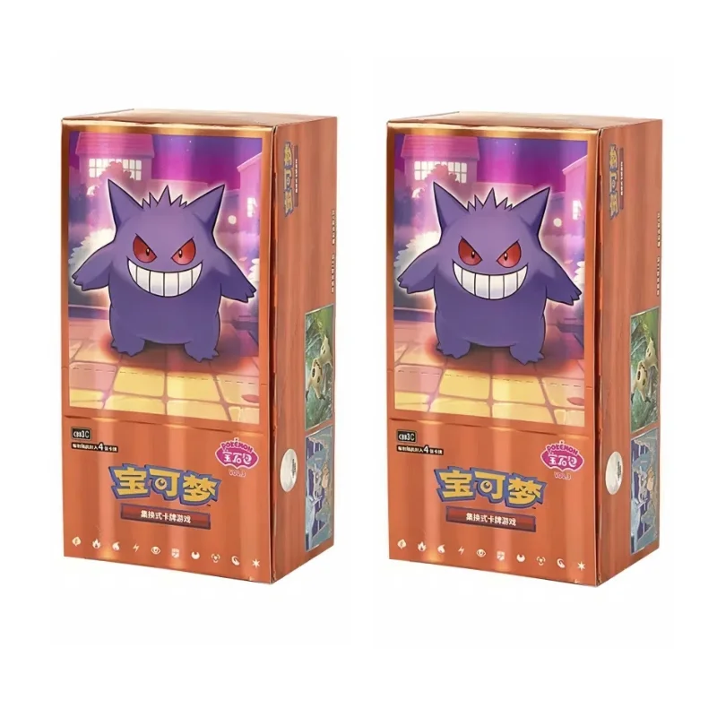 Nieuwe Originele PTCG Pkm: Scarlet & Violet Gem Pack Vol.3 Gengar Meowth Vereenvoudigd Chinese Booster Pack Collectie Kaart Verrassing Speelgoed