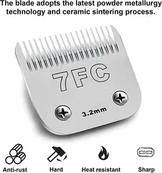 3F 4F 5F 7F 9# 10# 30# 40# 50# Professional Pet Dog Clipper Blade Fit Most Andis,Oster A5,wahl KM Clippers animals Clippers