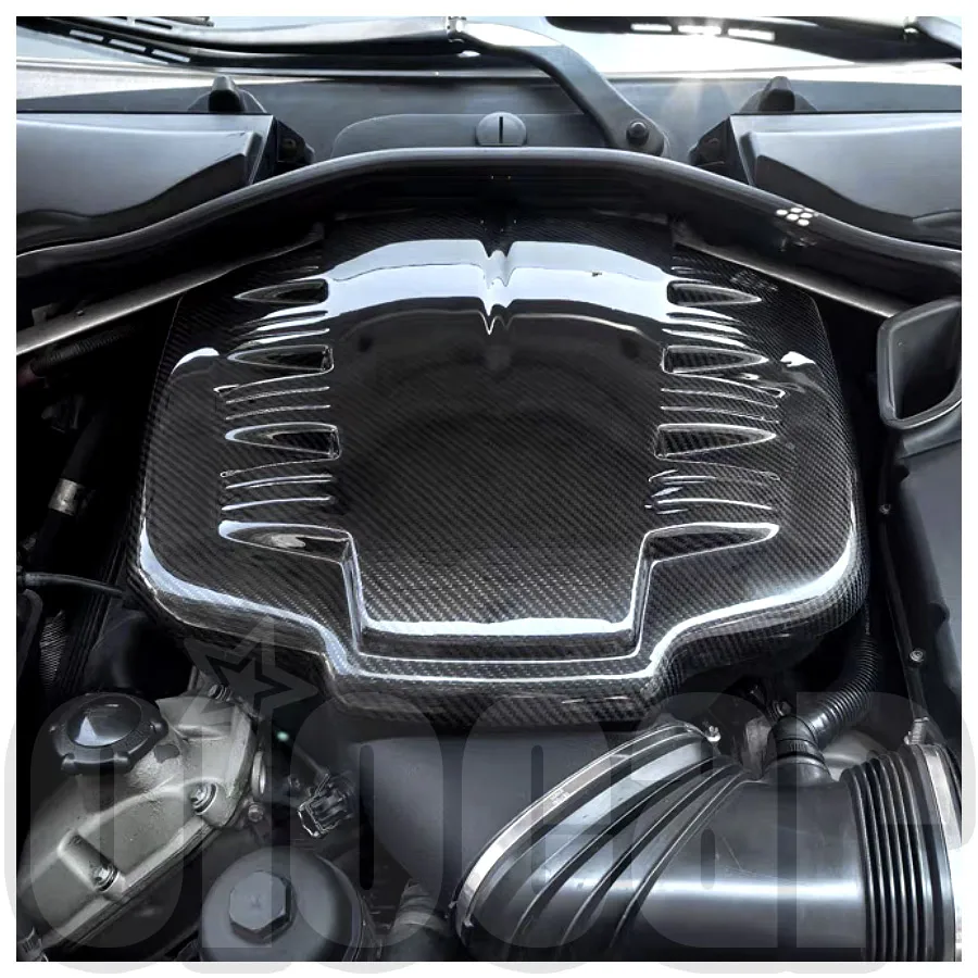 

OiOMOTORS OEM стиль предварительно предварительная крышка двигателя Dry Carbon S65 для BMW E90 E92 E93 M3 E9x