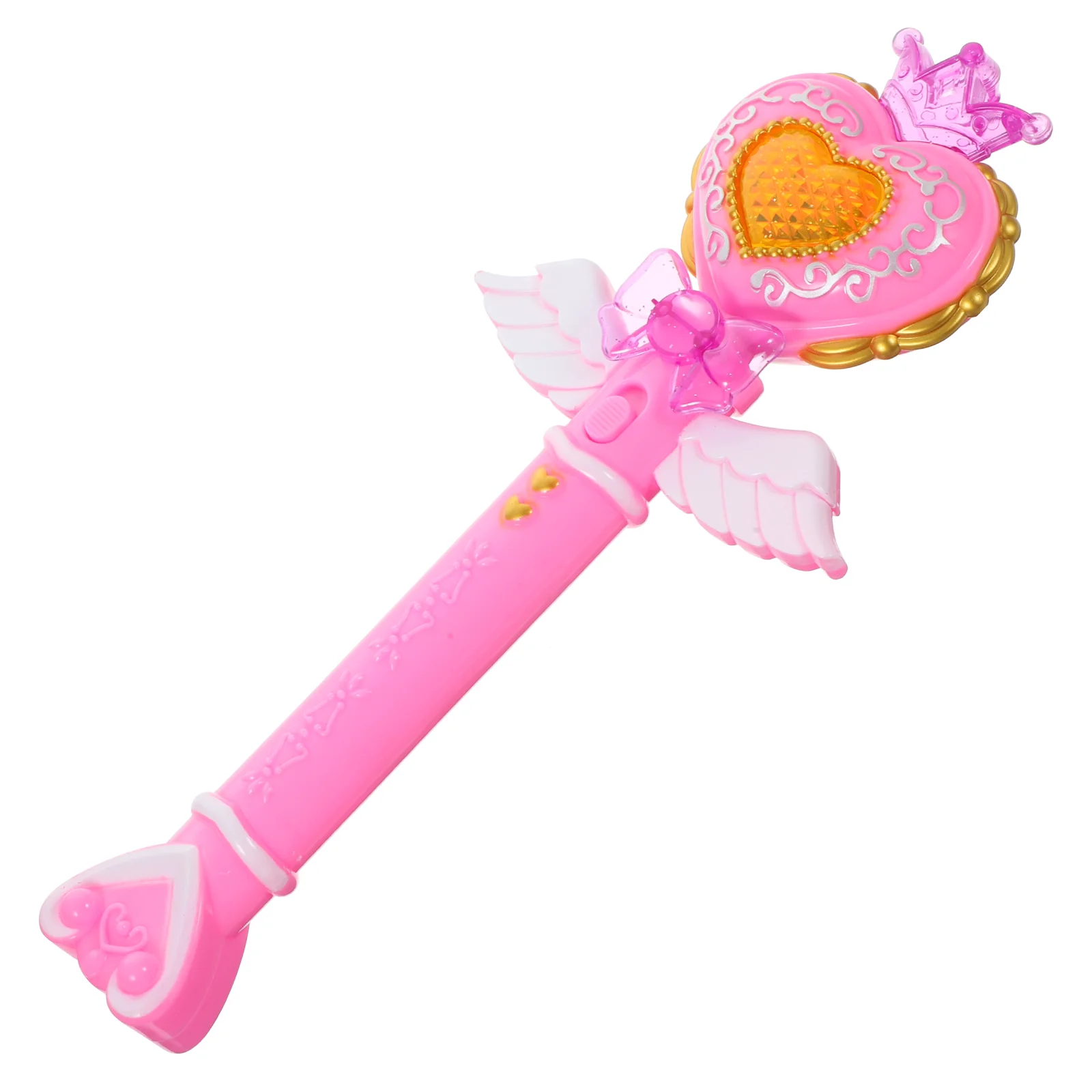 Children's Fairy Glowing Small Toys Popular Princess Set Party Heart-shaped Girl Birthday Gifts
