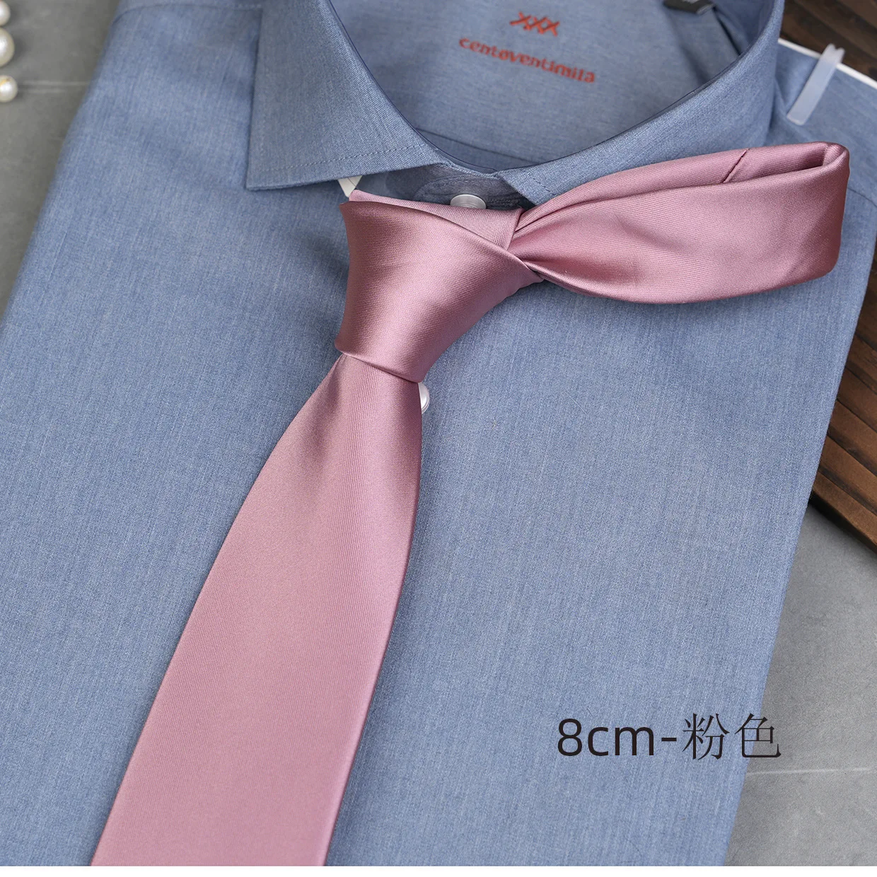 8cm 솔리드 컬러 남성 비즈니스 슬림 넥타이 영국 클래식 넥타이 캐주얼 웨딩 액세서리