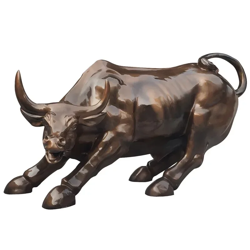 Simulated Bull Fiberglass Model Outdoor Large Decoration