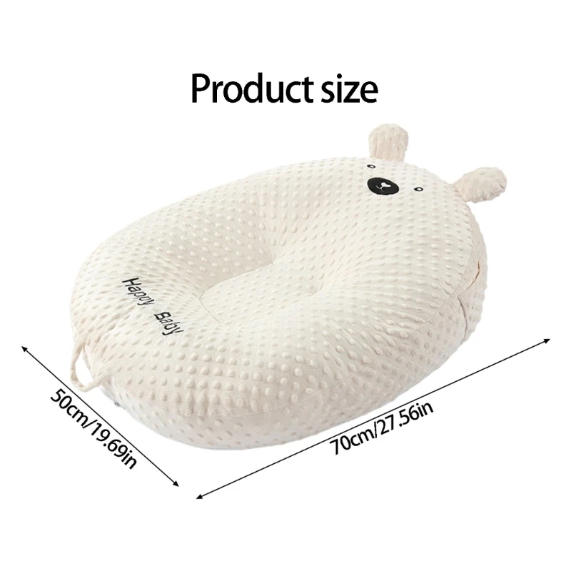  Anti-spit Support Pillow for Sleeping Breastfeeding Ergonomic Nursing Pillow