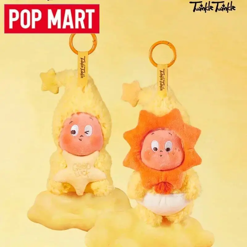 

POP MART We Are Twinkle Twinkle Series - Plush Pendant Blind Box Original Toys Kawaii Anime Action Figure Caixa Caja Mystery Box