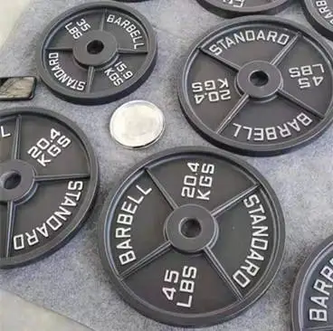

Dumbbell Plate Pesas De Gimnasio Discos Gym Equipment Barbell Cast Iron 45 Pound Custom Weight Plates for Gympromote sales