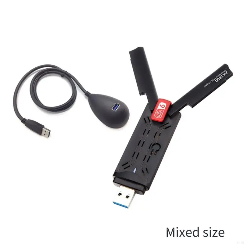 N84B USB3.0 Беспроводной адаптер Wi -Fi AX1800H 2.5/5 ГГц AX1800 Wi -Fi6 передатчик сети.