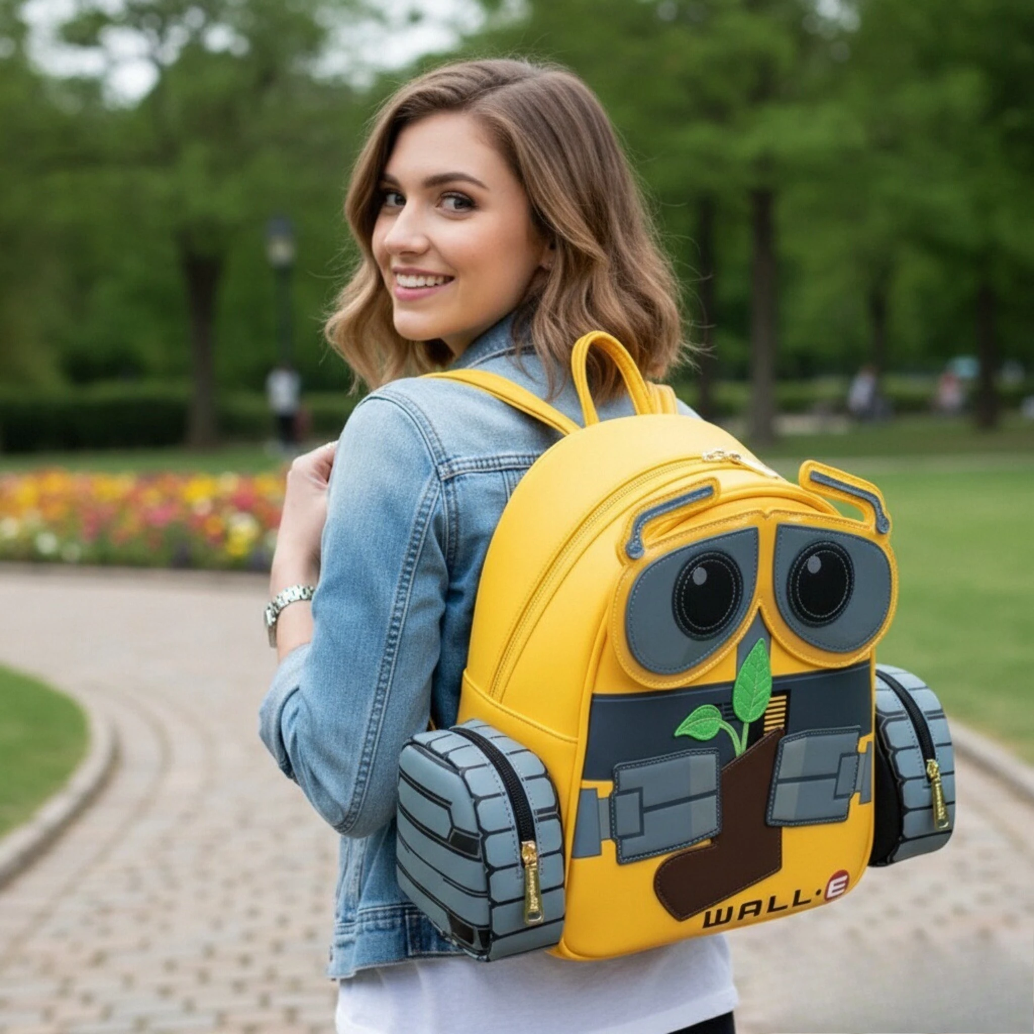 

WALL-E мини-рюкзак для хранения растений, модный предмет для путешествий, сюрприз, подарок Лараде