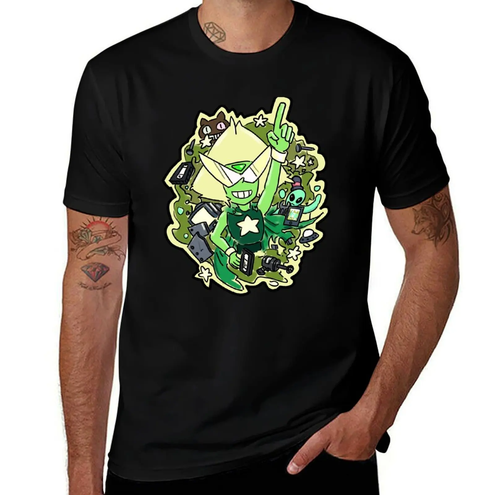 

Star Hero Peridot! T-Shirt man t shirts cotton man t shirt cotton high quality essential t shirt T-Shirt