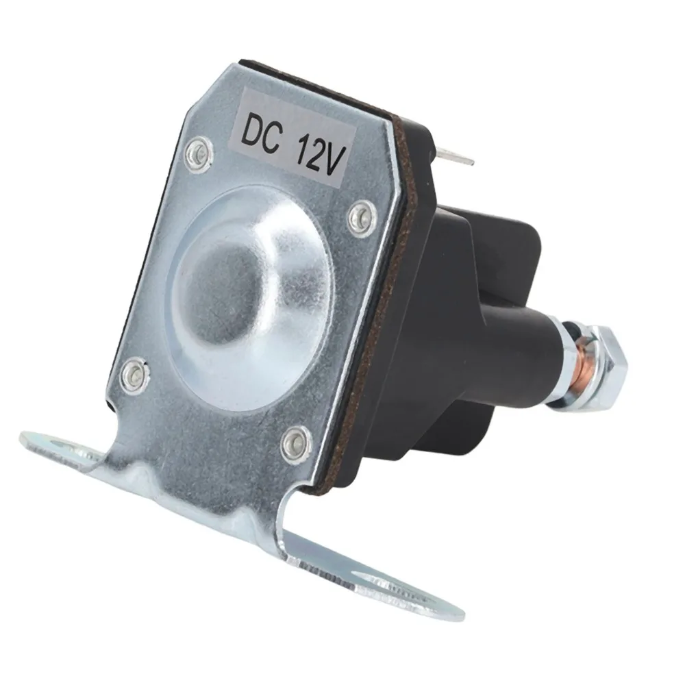 

Universal Starter Relay DC 12V Metal and Plastic Starter Solenoid Solenoid Relay Lawn Tractor Accessories for AM138068/MTD