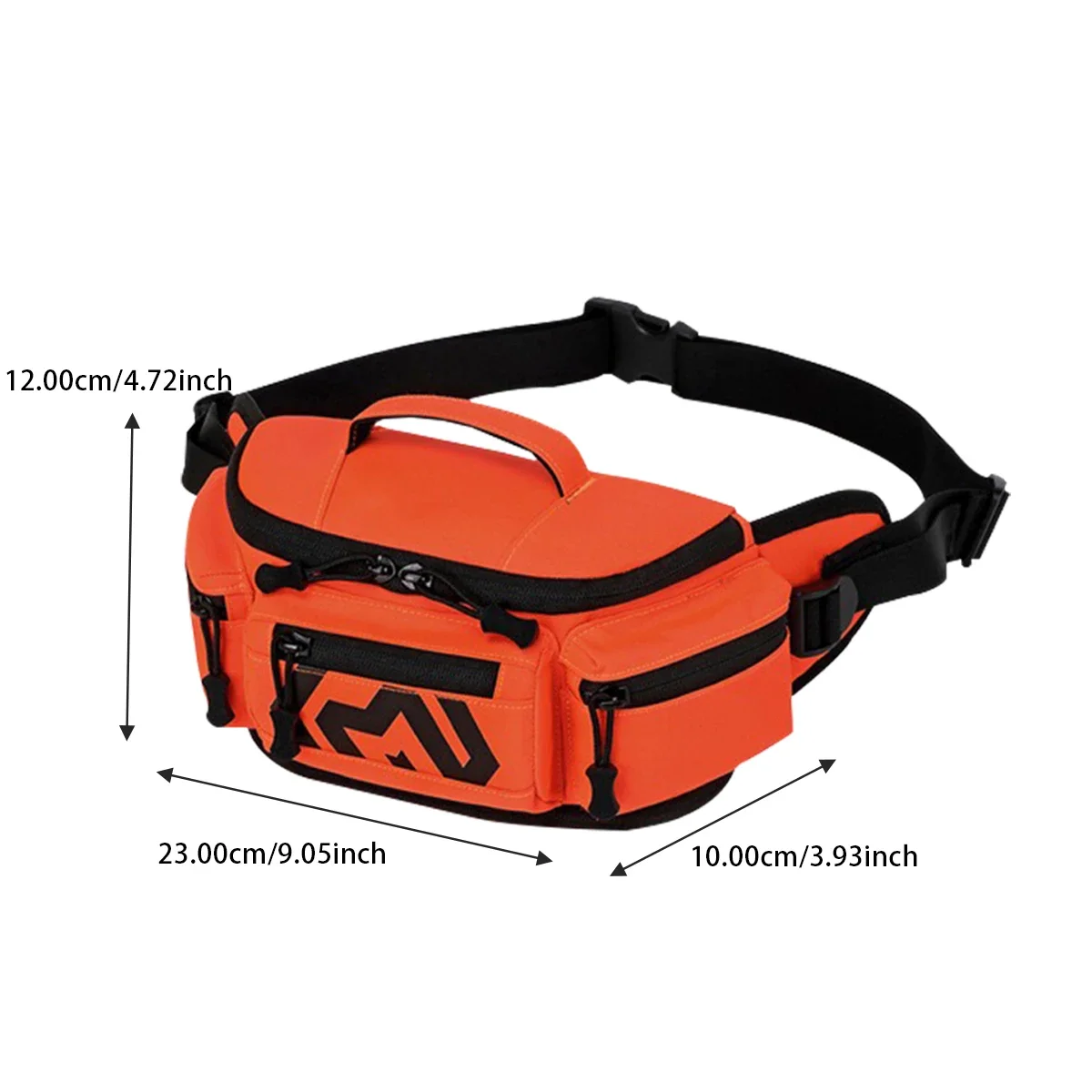 الخصر حزمة المشي لمسافات طويلة في الهواء الطلق الخصر حقيبة تشغيل الرياضة وظيفية حقيبة الدراجات حقيبة بوم أداة متعددة الوظائف الكتف #3