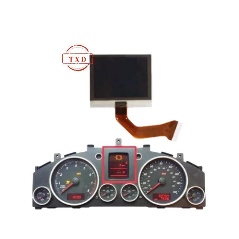 LCD Display for  Cayenne LCD Screen for VW Touareg Instrument Cluster Repair - view 3