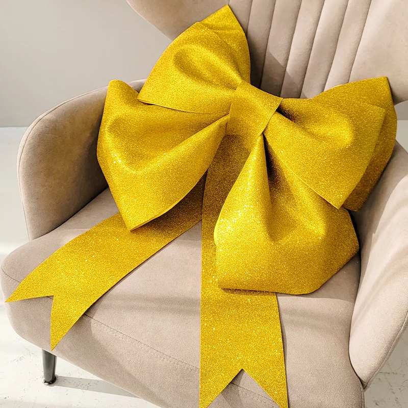 30/50/75cm Giant Bow Christmas DIY Decorations EVA Big Bowknot Make Kit Shop Display Wedding Arch Birthday Party Festival