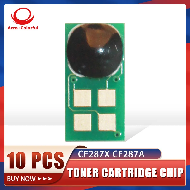 

Картридж с тонером CF287X CF287A, совместимый с HP LaserJet Enterprise M506dn M506n M506x MFP M527z M527f, 18K 9K, 10 шт.