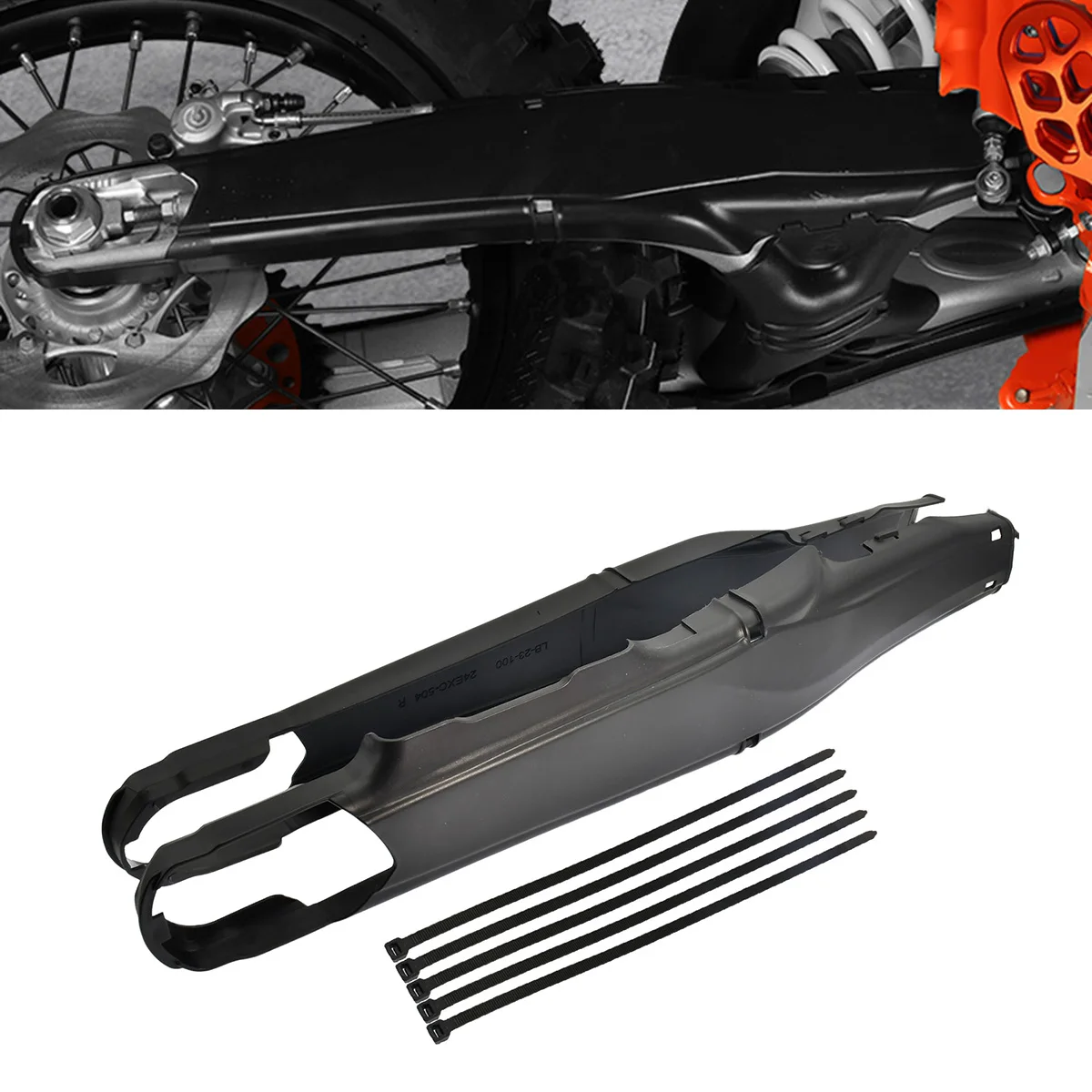 

NEW 2024 Motorcycle Swingarm Swing Arm Protector Cover For KTM EXC EXC-F XC-W XCW-F 150 250 300 350 450 Enduro Dirt Pit Bike