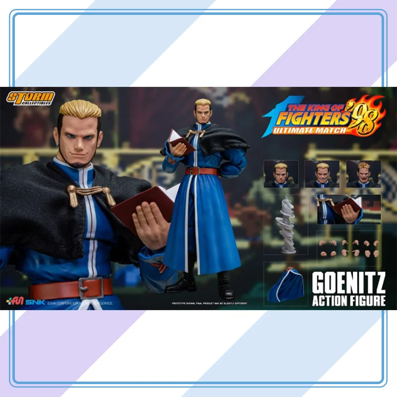 

【100%original】Storm in Stock GOENITZ -THE KING OF FIGHTERS'98 UM Collection Series Model Cartoon Character Garage Kit Gifts Toys