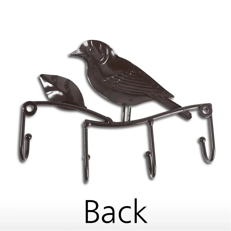 Resin Bird Hanger Wall Decorations Key Hanger,Kitchen Coat,Clothes,Towel Hooks,Hat,Handbag Holder, Home Accessories, Living Room view 5
