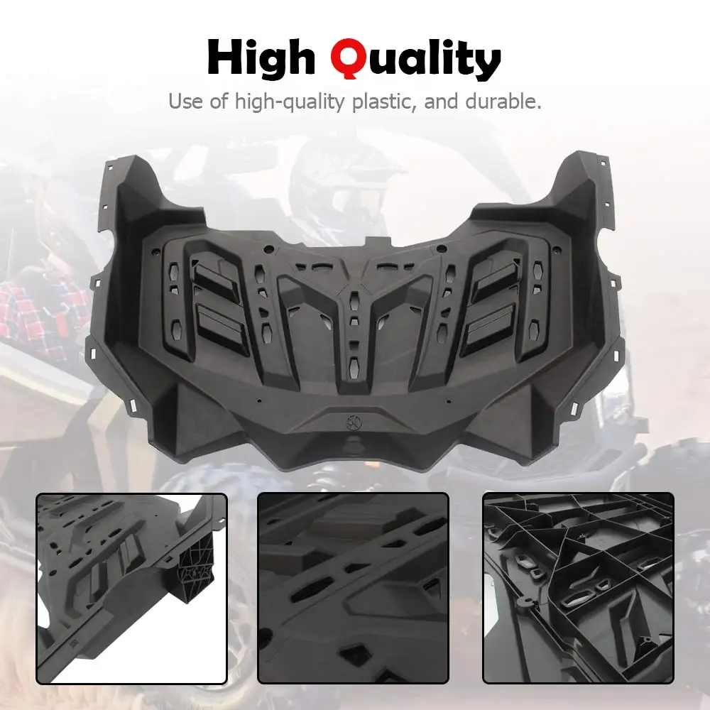 Rear Luggage Carrier Accessory Plastic Black Fit For Can-Am 2019-2020 Maverick X3 Max R