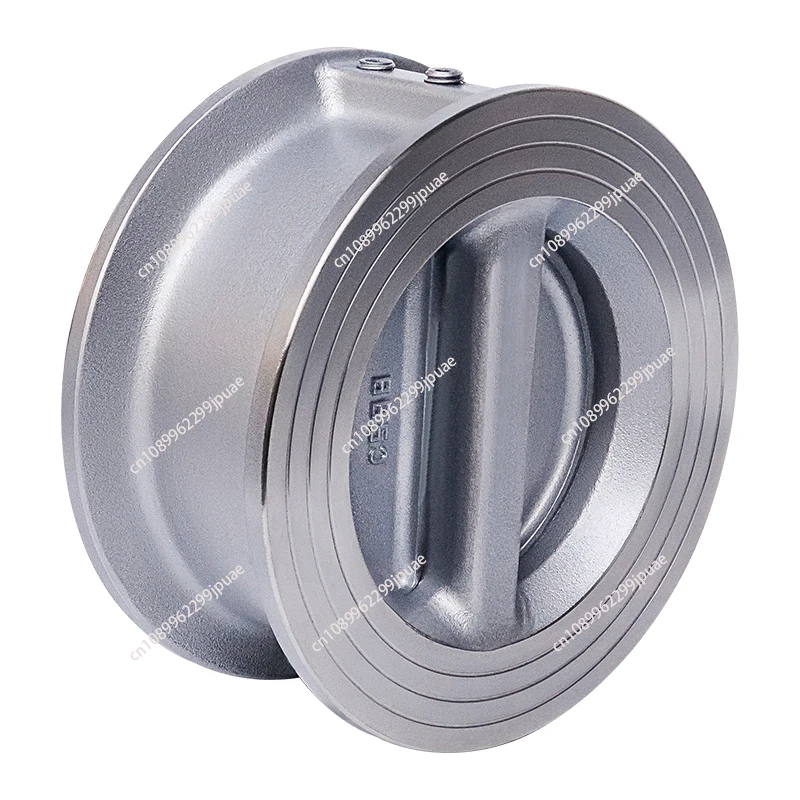 

304 Stainless Steel H76W-16P C Wafer Dual Plate Check Valve DN40-300 One Way Non Return Valve