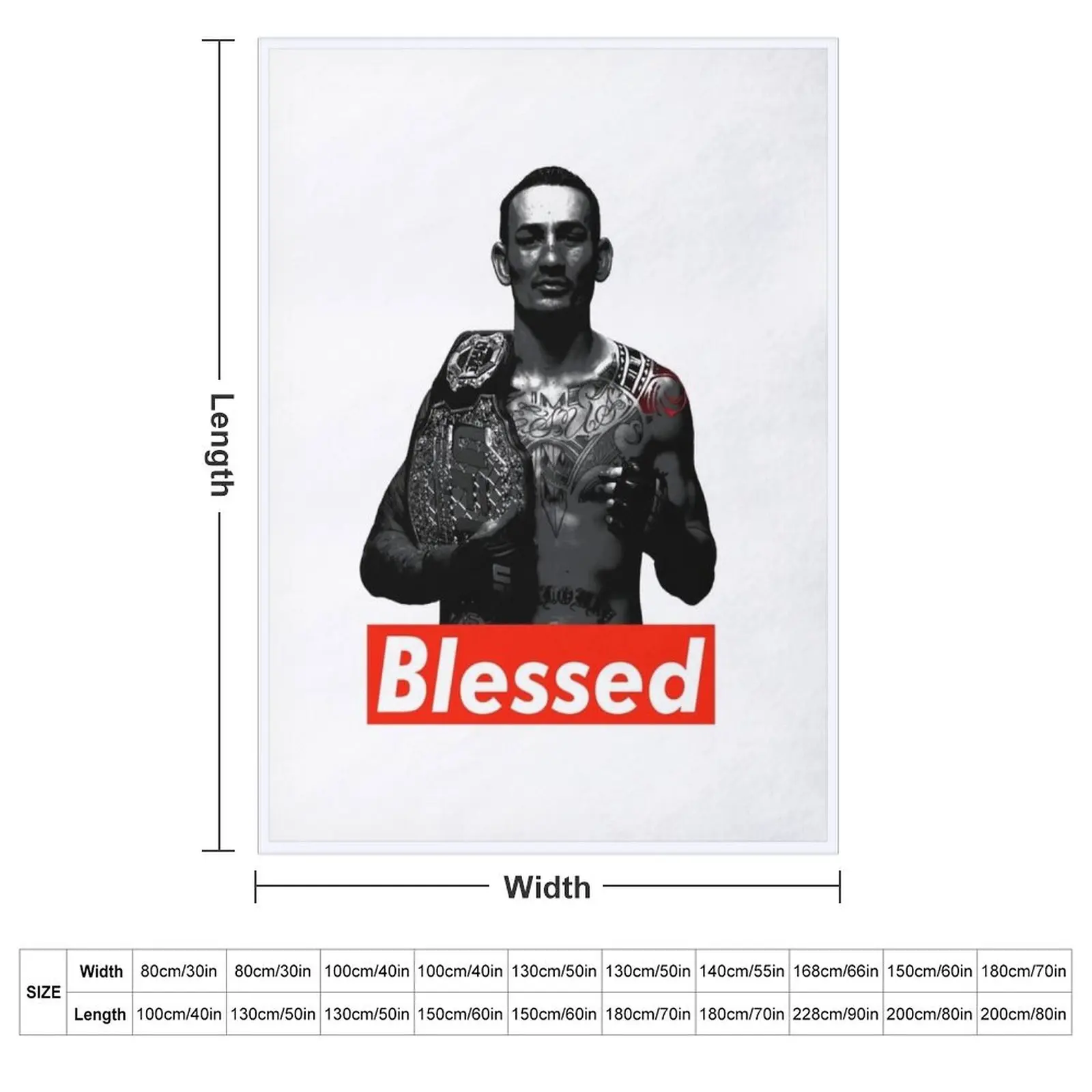 Max Holloway , Throw Blanket Large Soft Big Soft Kid'S For Sofa Thin halloween Blankets