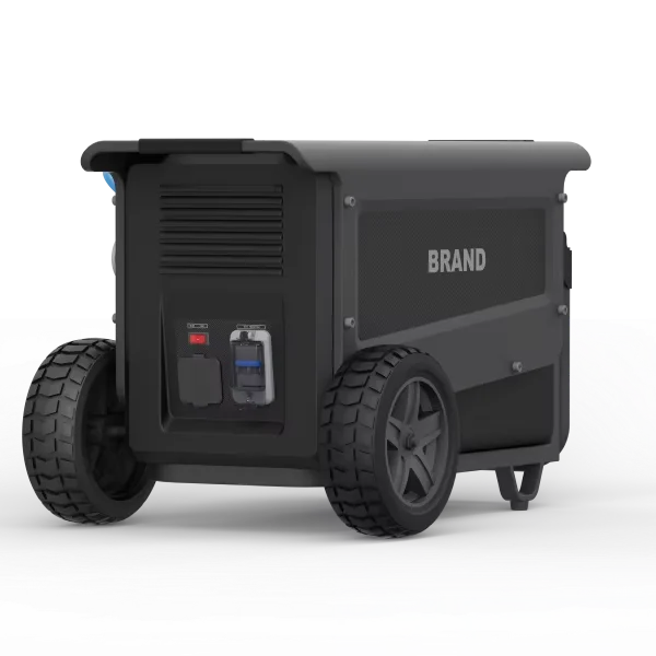 5000W Portable Station 5040Wh LiFePO4 2-Hour Fast Charging 2100W Solar Input UPS Function IP54 Home Backup Camping Car Pure Sine