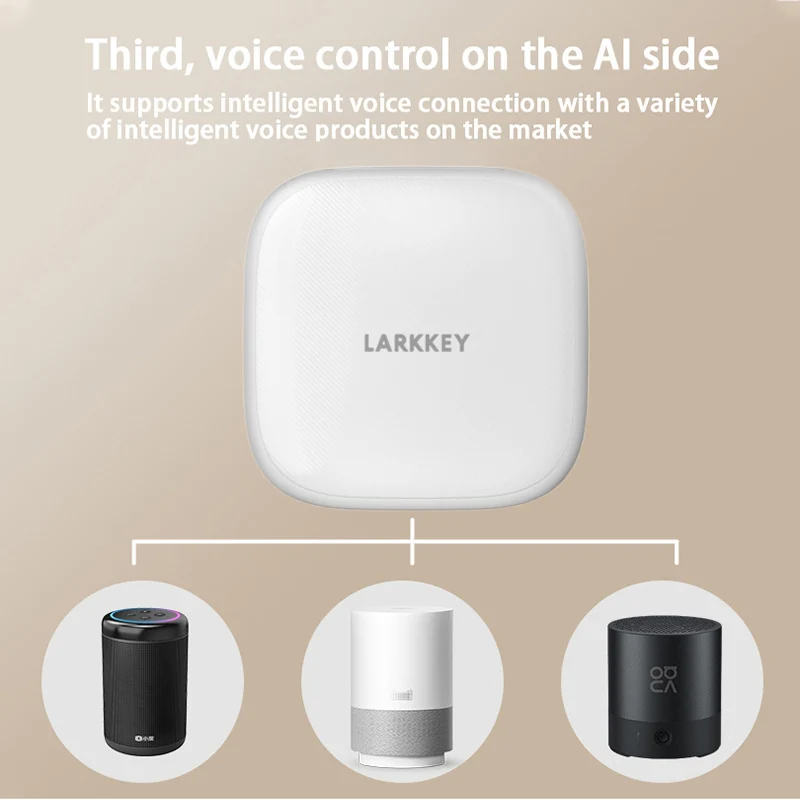 LARKKEY ZigBee Smart Wired Gateway Hub Voice Remote Controller Mesh Smart Home Bridge Smart Life APP Work Alexa Google Home