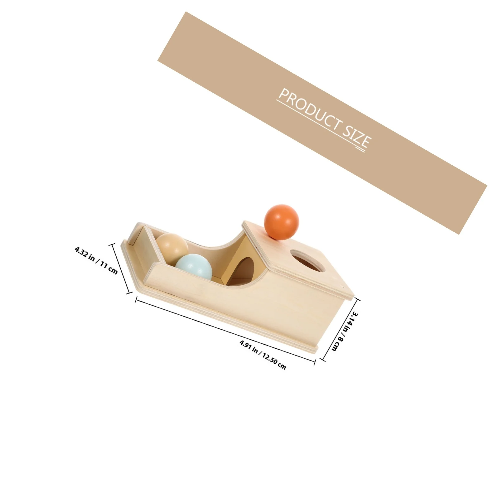 Boîte à monnaie Montessori en bois, apprentissage éducatif pour enfants, Cognition des couleurs, formation des motricité Fine, 1 pièce