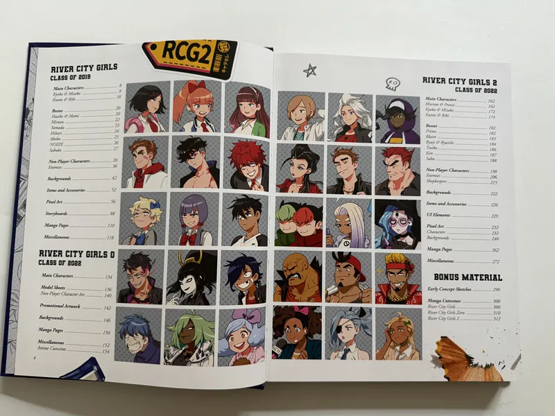 River City High School Yearbook Original English Graphic Novel Shonen Girl Art Manga Story Book