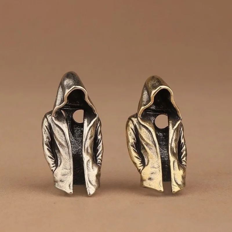 

Чистая латунь EDC плащ убийцы брелок паракорд ремешок кулон DIY зонтик веревка EDC уличный инструмент аксессуары