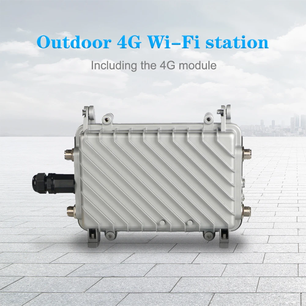 4G SIM card portable wireless router high-speed outdoor 4G LTE wireless AP Wifi router POE wifi protocol 24V POE outdoor WIFI