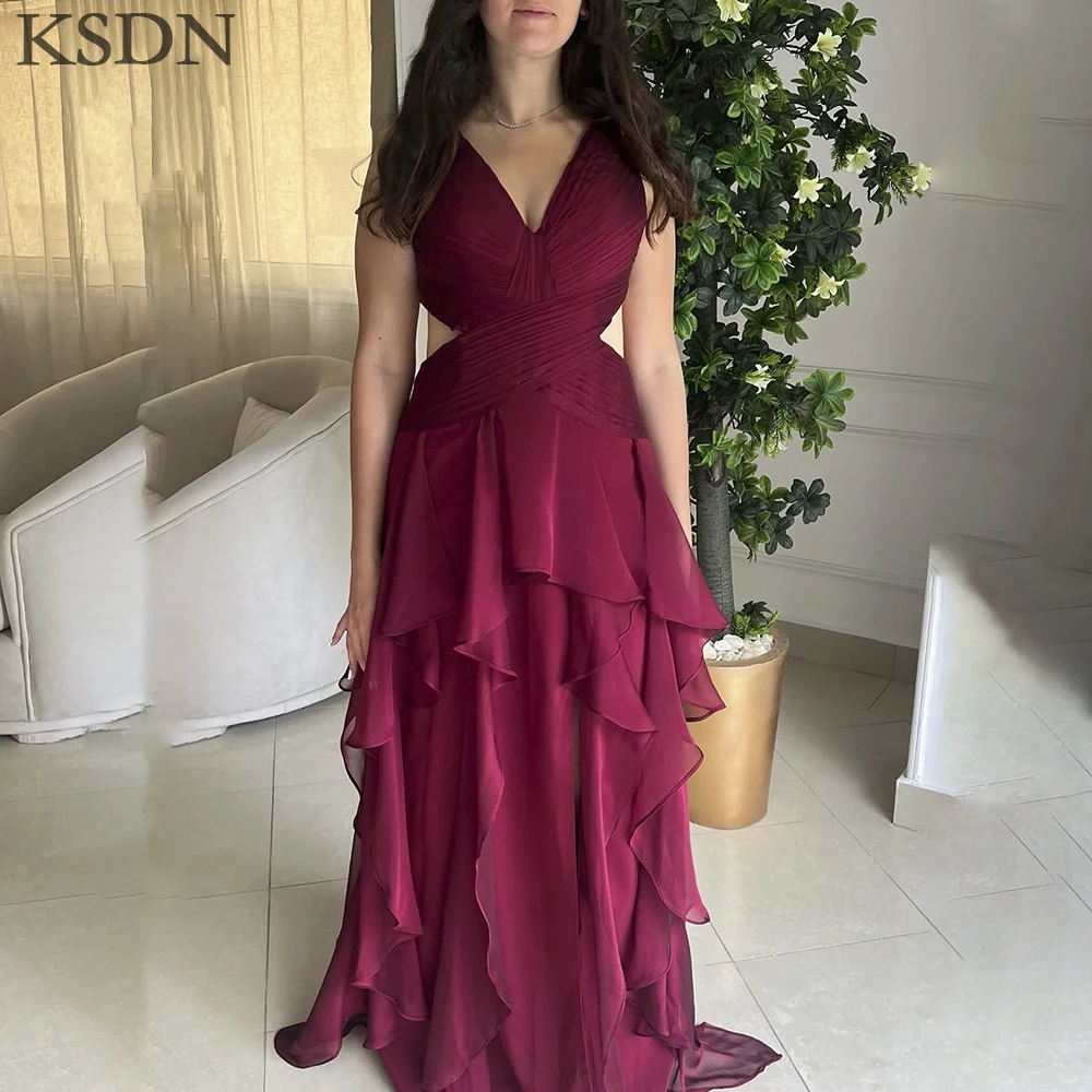 2025, elegante Abendkleider, herzförmig, ärmellos, Rüschen, Kapellenschleppe, Kleider für besondere Anlässe, maßgeschneidertes Kleid, Vestidos