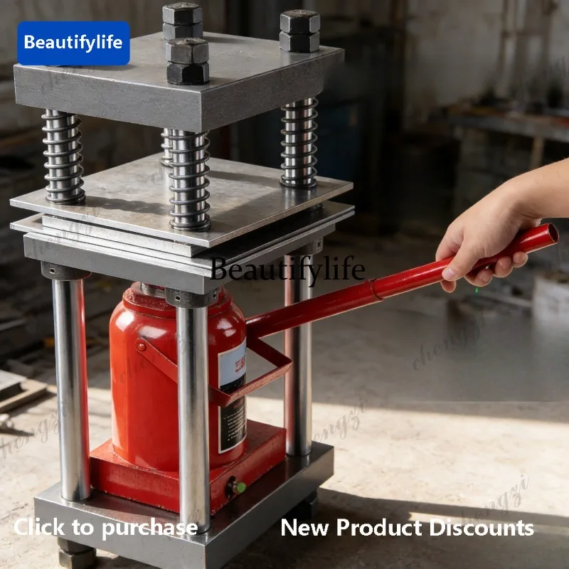 

F182 32 Ton 50 Ton Hydraulic Press Jewelry Gold Silver Pressure Machine Four Column Cake Stamping Sample Testing Equipment