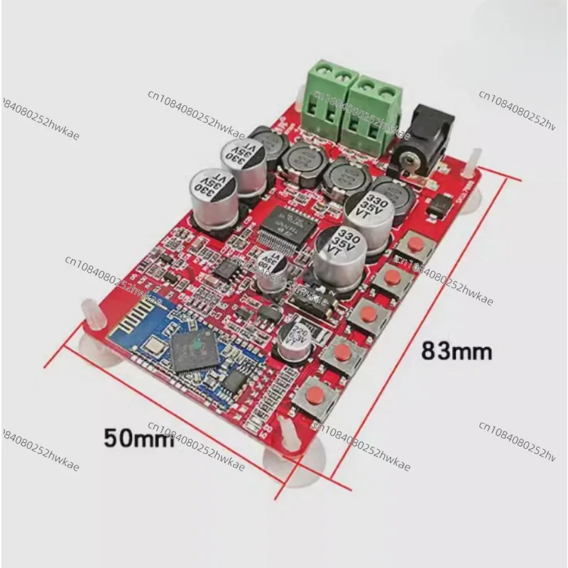 TDA7492P Bluetooth Digital Power Amplifier Board CSR4.0 Audio Receiver 2 * 25W Dual Channel Stereo DC8-25V