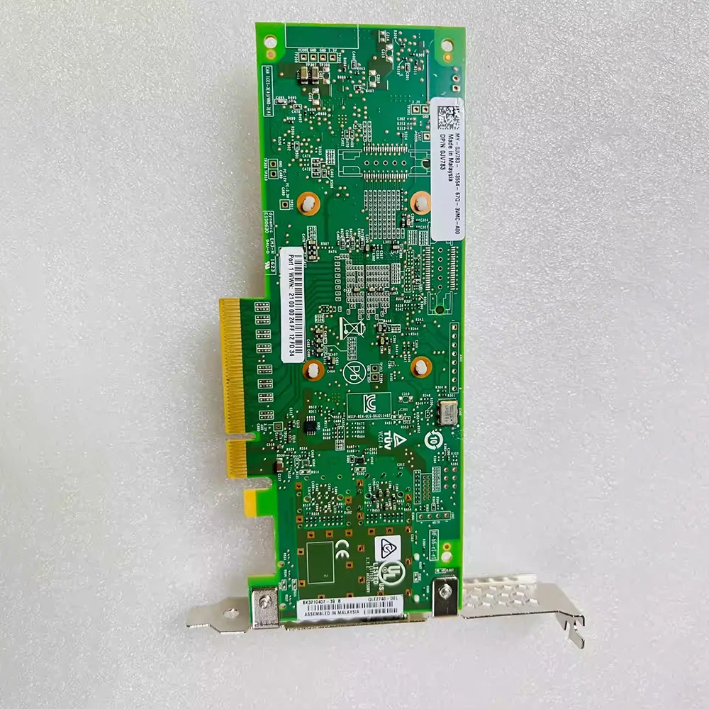 

NIC For QLGC 32GB single Electrical Ports HBA Fibre Channel card 0JV783 QLE2740-DEL QLE2740